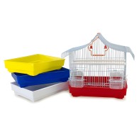 Kit of 4 Milano Bird Cages 34x23x36cm