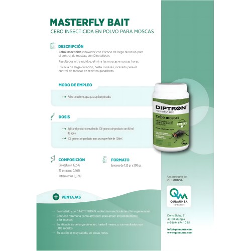 Diptron Masterfly Bait Insecticide 125 Gr