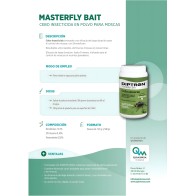 Insecticida Moscas Diptron Masterfly Bait 125 Gr.