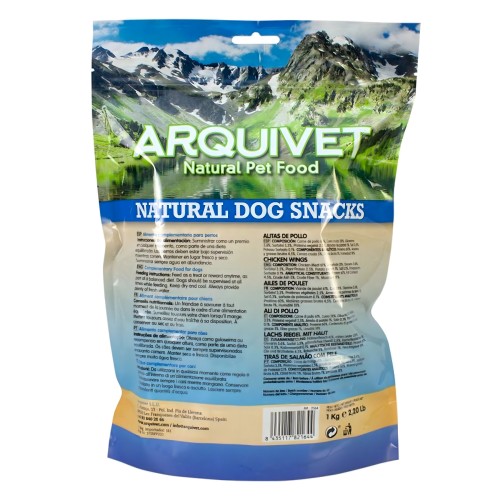 Chicken Wings Snacks 1kg. Arquivet