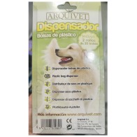 Plastic Bag Dispenser + 2 Bags for Pet Waste