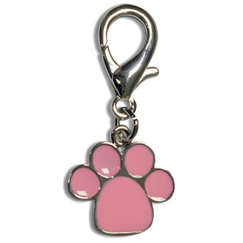 Pink Paw Keychain