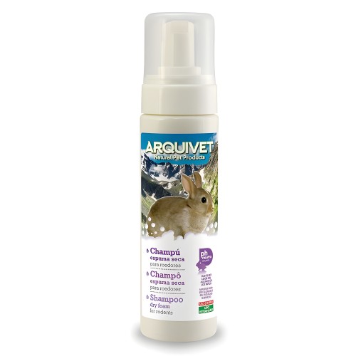 Arquivet Dry Foam Shampoo for Rodents