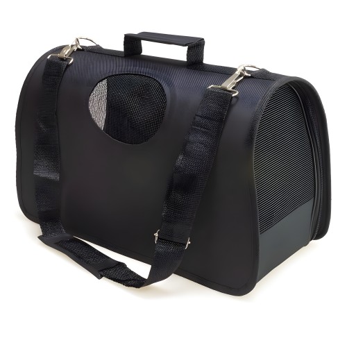 Black Pet Carrier 43x24x26cm