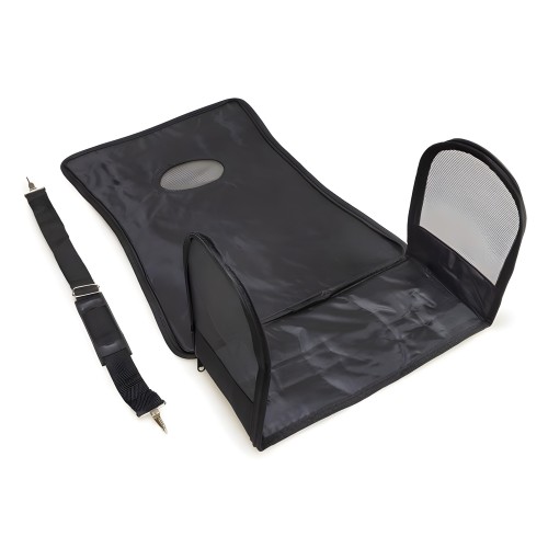 Transportin Negro 43x24x26cm - Elegante y Cómodo