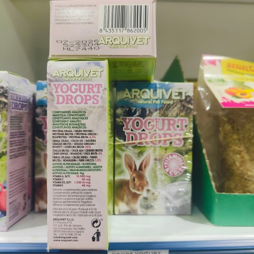 Drops Con Yogurt 65gr. Conejos