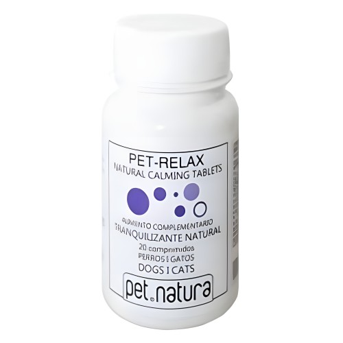 Pet Relax Suplemento Natural Tranquilizante - 20 Comprimidos