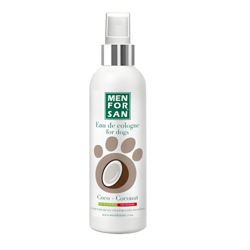 Menforsan Coco Water Cologne for Dogs 125ml - Refreshing Aroma