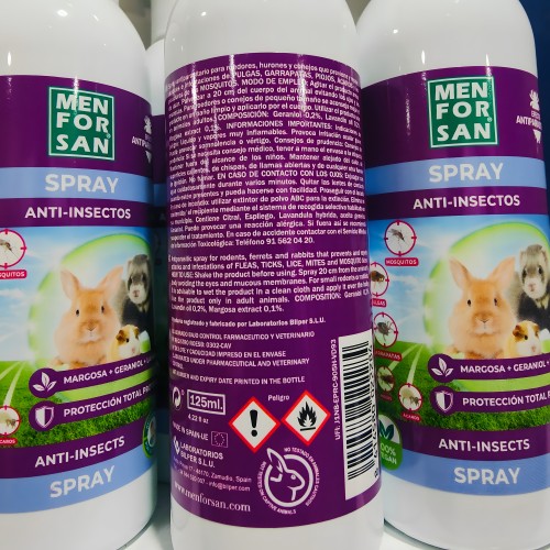 Menforsan Spray Anti Insectos para Roedores