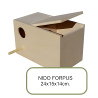 Nido de Madera Sonho para Periquitos - Seguro y Natural