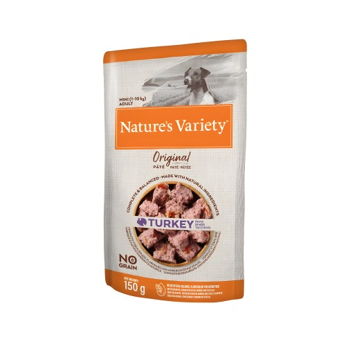 Natures Variety Original Mini Pate Pavo 150gr - Comida Húmeda Sin Granos