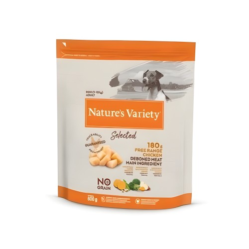 Natures Variety No Grain Mini Adult Pollo 1.5kg - Comida para Perros Sin Cereales