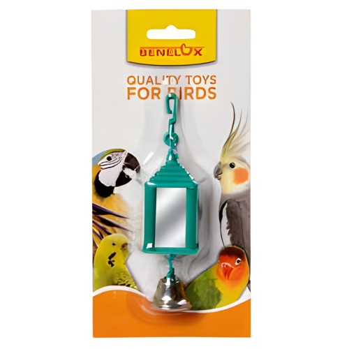 Mirror and Bell Toy for Birds - Benelux