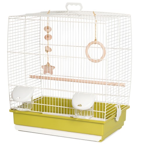 Cream/Olive Bird Cage 641