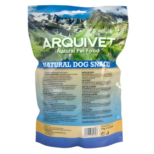 Snacks Filete De Pato 1 Kg - Snacks Naturales para Perros