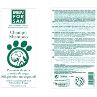 Menforsan Argan Oil and Protein Shampoo 300ml - Professional Quality