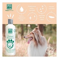 Champú Menforsan Aceite de Argán y Proteínas de Seda para Perros 300ml