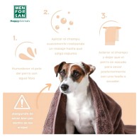 Champú Menforsan Aceite de Argán y Proteínas de Seda para Perros 300ml