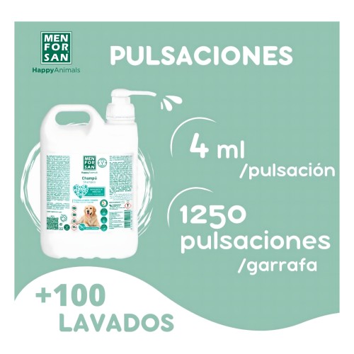 Champú Menforsan Repelente C/ Citronela 5 Litros