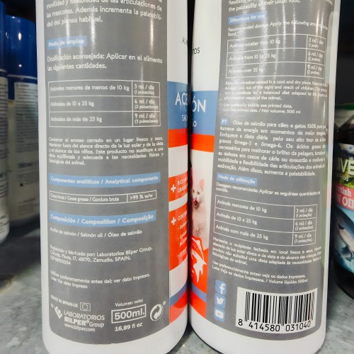 Aceite De Salmon 500ml. Menforsan