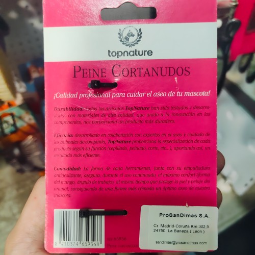 Top Nature Knot Remover Comb