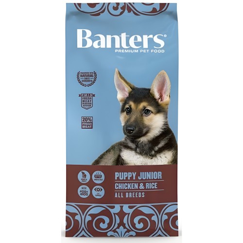 Banters Pienso Para Cachorros Junior 15 Kg - Comida Premium Para Perros