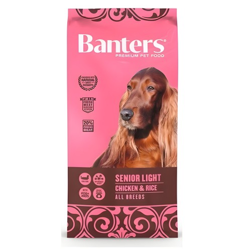 Banters Dog Senior&light 15 Kg.