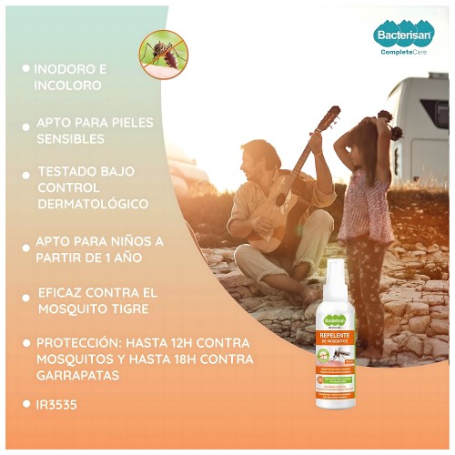 Bacterisan Mosquito Repellent Spray 100ml