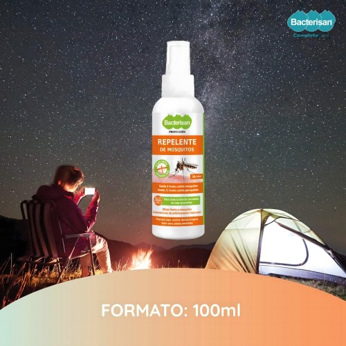Bacterisan Repelente De Mosquitos Spray 100 Ml.