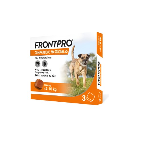 Frontpro Comp.masticables 2-4 Kg. 3 Pastillas