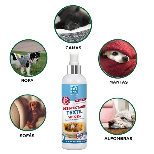 Spray Desinfectante Textil Menforsan BP7 250ml