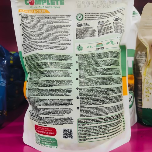 Hamster & Gerbil Complete 500g de VerseleLaga