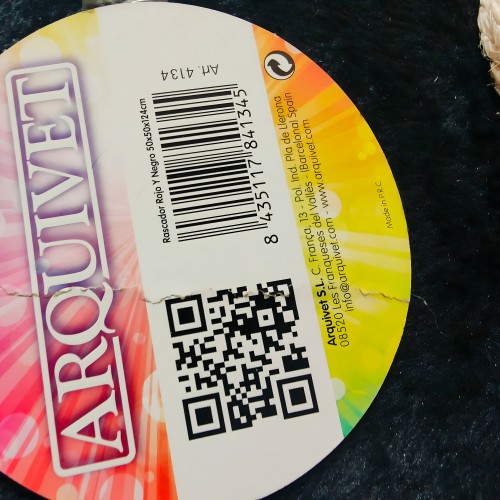 Rascador Rojo y Negro 50x50x124cm - Mueble para Gatos