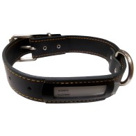 Natural Leather Collar 50x3cm by Mabel