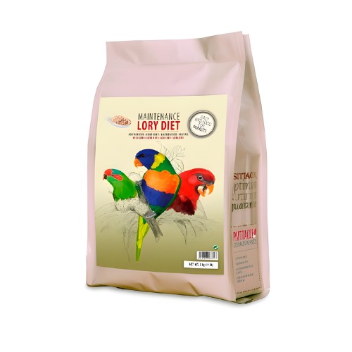 Psittacus Lory Diet Mantenimiento - Alimento Completo para Aves