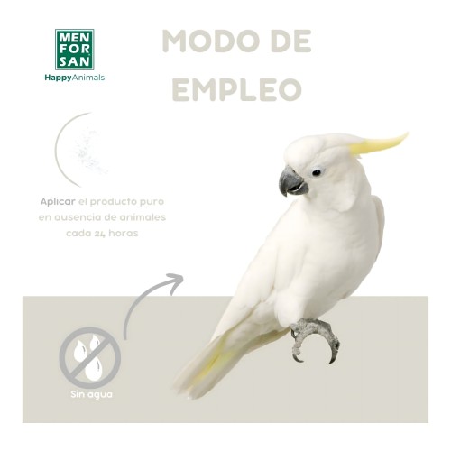 Insecticida para Aves Menforsan 750ml - Control de Plagas para Aves