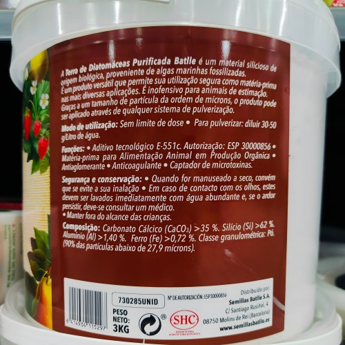 Eco Diatomaceous Earth Bucket 3 Kg