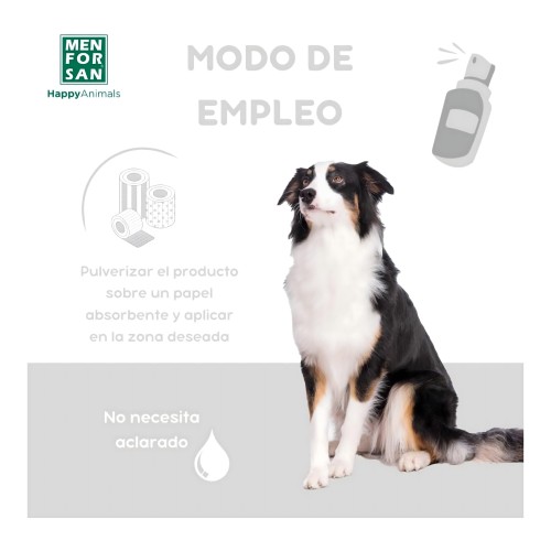 Menforsan Limpiador Facial Perros 60ml.
