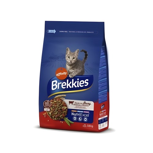 Brekkies Cat Food with Beef 3.5 kg