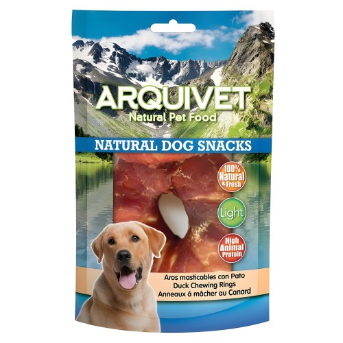 Chewy Duck Rings 200g - Natural Treats for Dogs