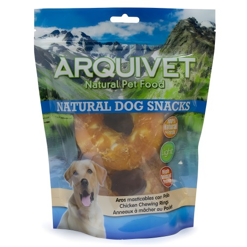 Aros Masticables con Pollo 200g de Arquivet