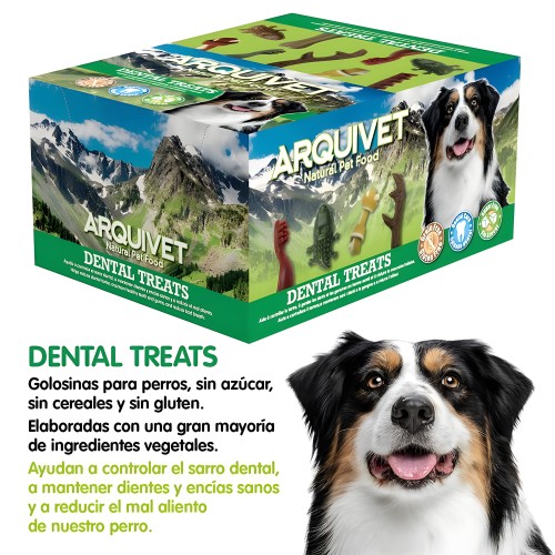 Dental Treats Hueso Anudado 10 cm/45 g de Arquivet