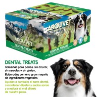 Dental Treats Hueso Anudado 10 cm/45 g de Arquivet