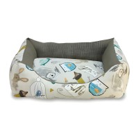 Cama Cuadrada para Perros Arquivet 70cm - Cómoda y Fácil de Limpiar