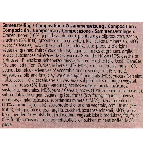 NutriBird P15 Original - Parrot Food