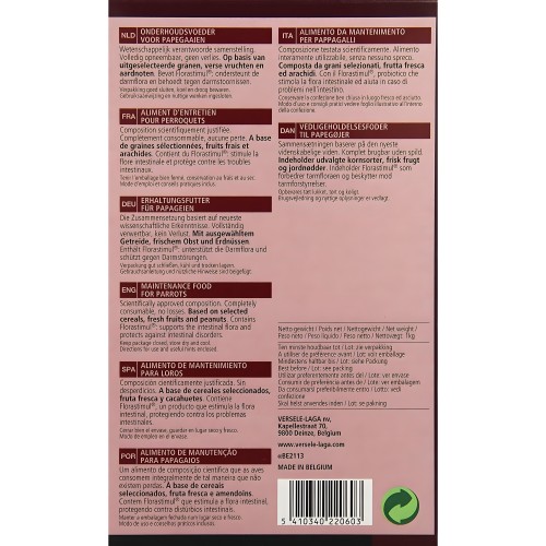 NutriBird P15 Original - Parrot Food