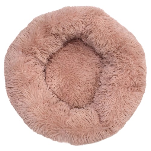 Soft Round Bed Pink