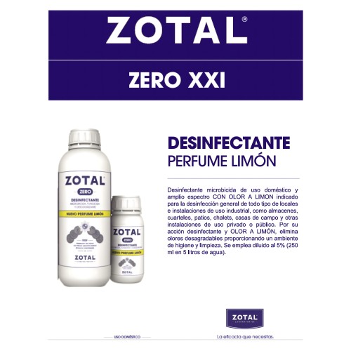 Zotal Zero Limón 250 Ml.