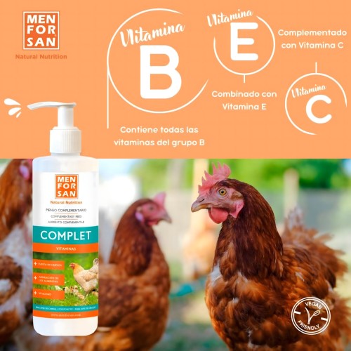 Alimento Completo Aves De Corral Menforsan - 500ml