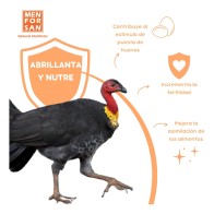 Alimento Completo Aves De Corral Menforsan - 500ml